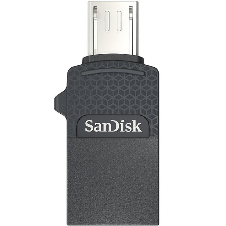 فلش مموری OTG سن دیسک مدل Dual Drive ظرفیت 64 گیگابایت SanDisk Dual Drive OTG Flash Memory 64GB